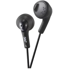 JVC Auriculares Intrauditivos HA-F160-B-E, Conector Jack 3.5 mm, Negro
